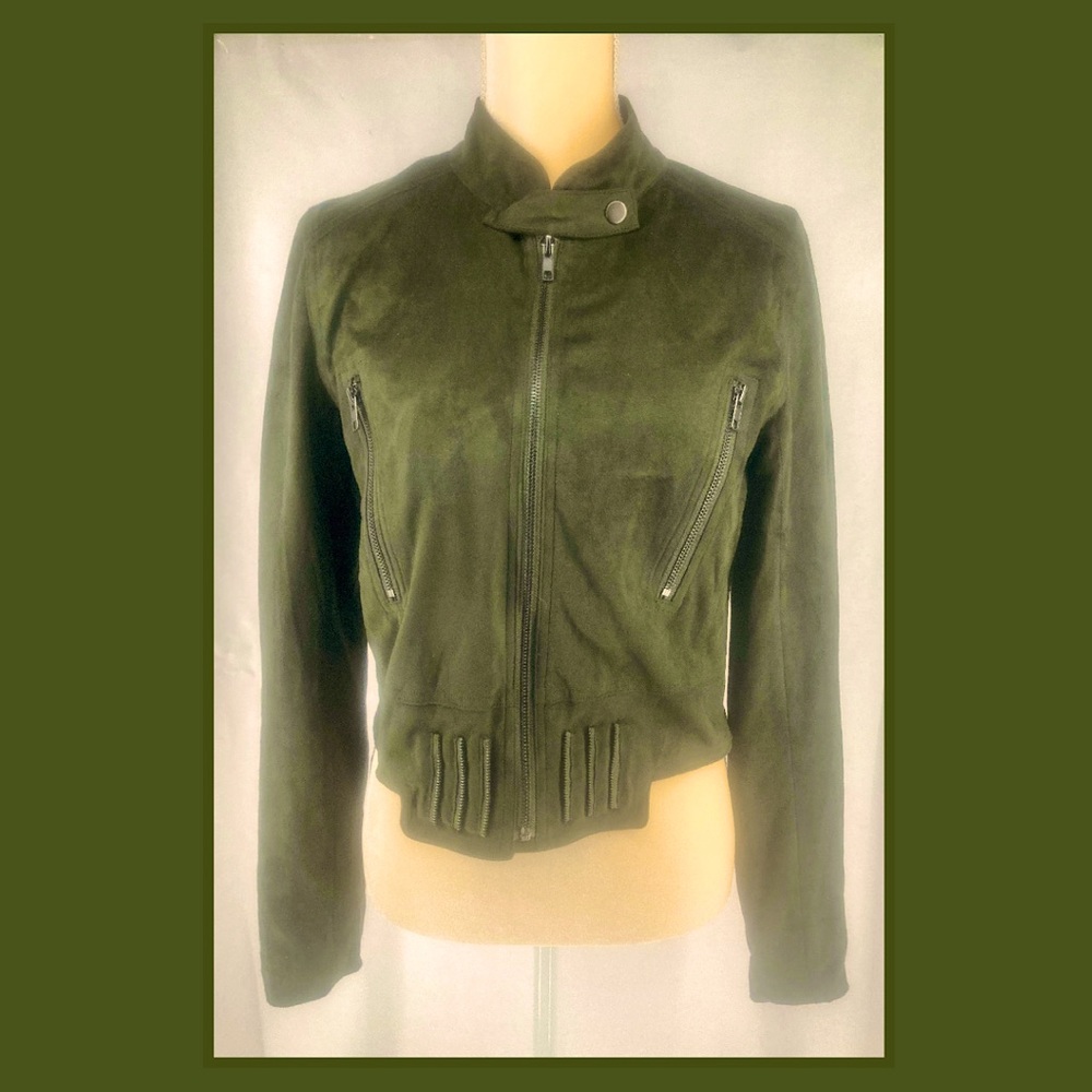 Gianni Bini Faux Leather Moto Jacket